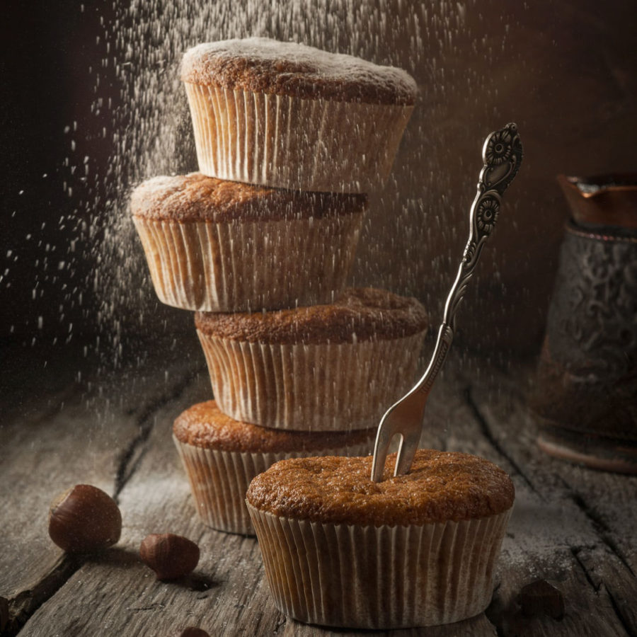 Muffins aux noisettes
