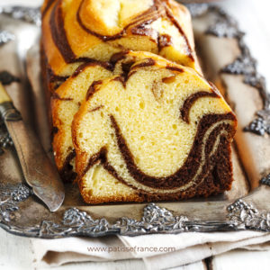 Recette de gâteau marbré Patisse France