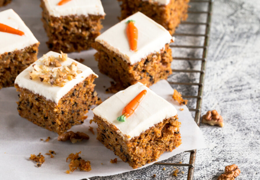 Le carrot cake : la douceur des carottes en dessert !