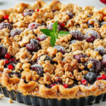 Crumble prunes