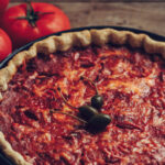 Tarte tomates oignons