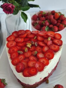 Fraisier moule coeur