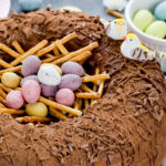Gâteau chocolat nid de Pâques