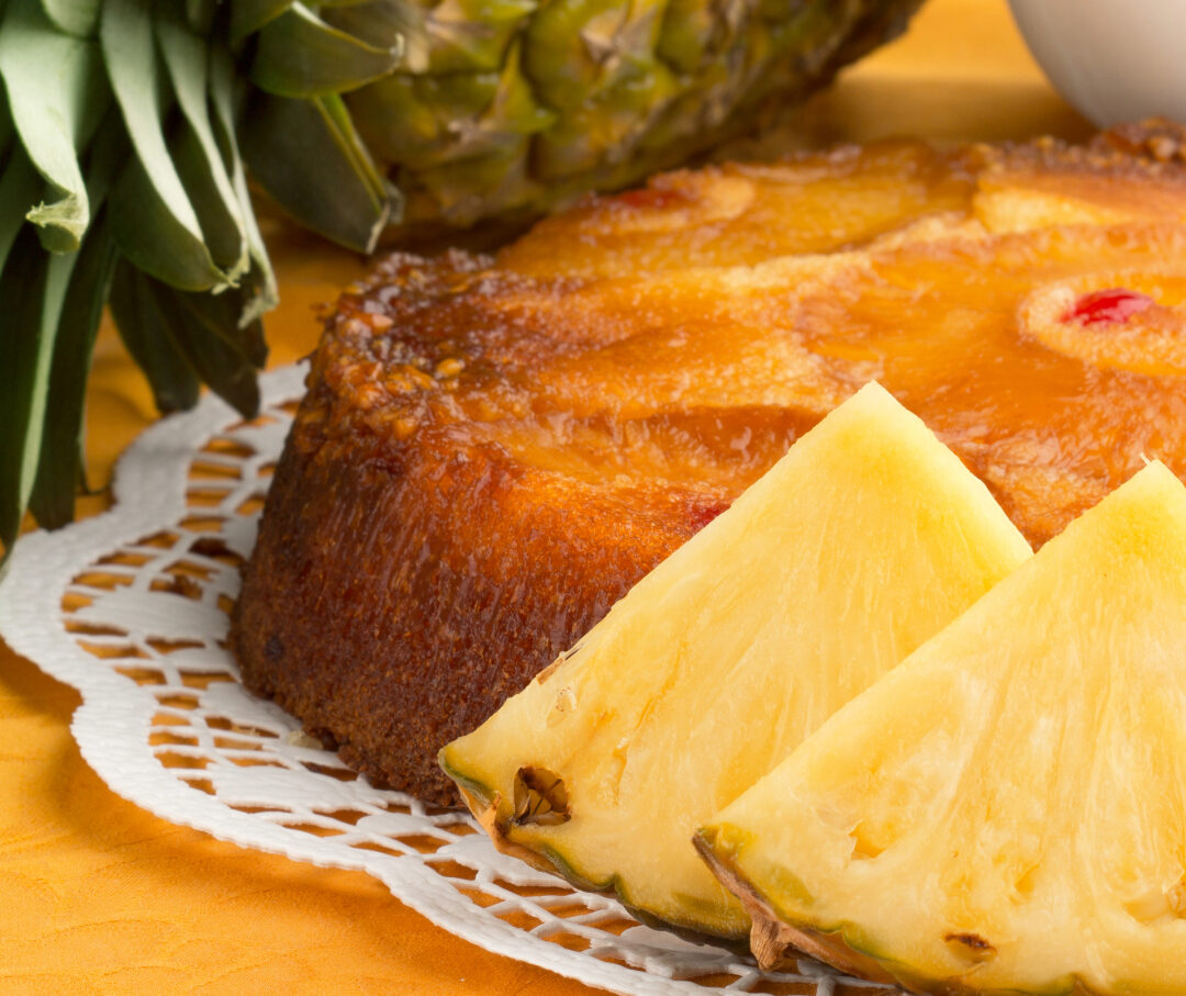 Gâteau renversé antillais à l'ananas