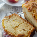 Cake aux pêches