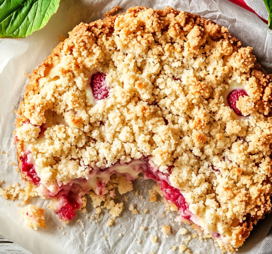 Crumble aux fraises