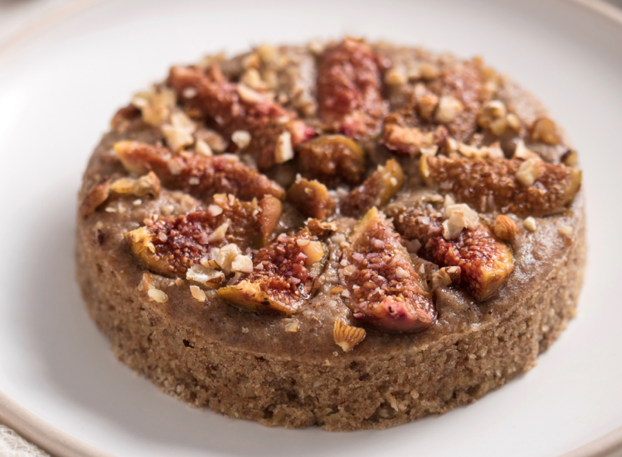 Gâteau figues noisettes