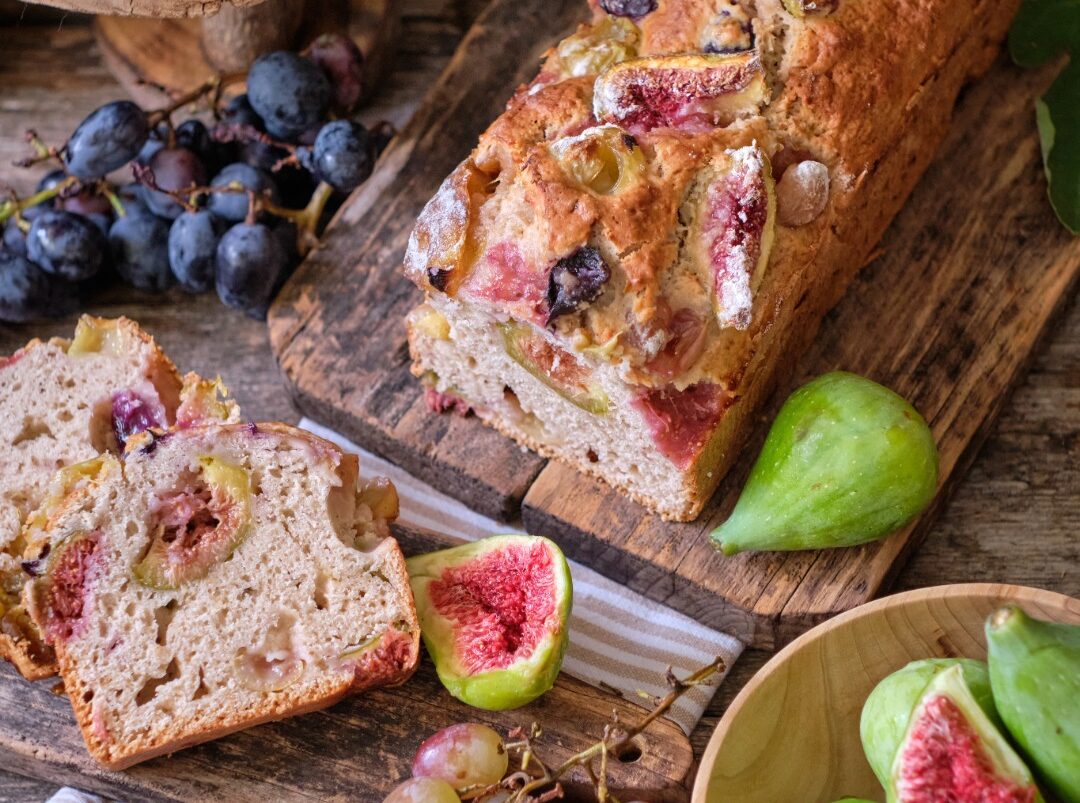 Cake aux figues et raisins