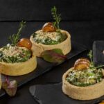 Mini quiche escargots