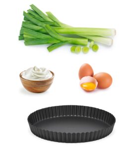 Tarte poireaux matériel