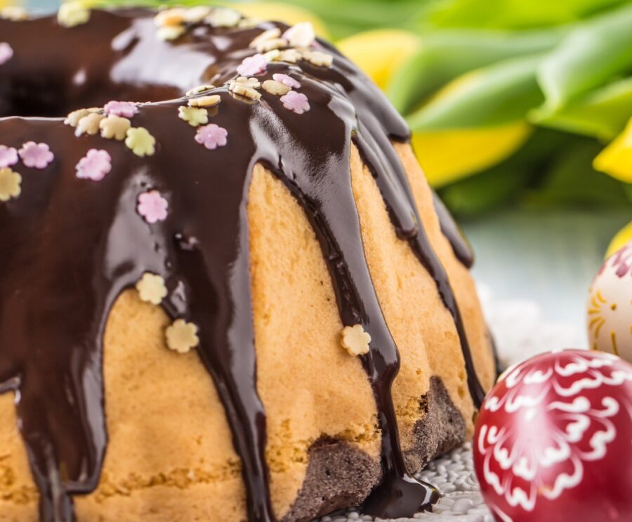 Marbré au chocolat Kouglof