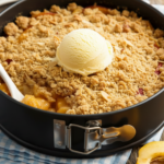 Crumble abricots airfryer