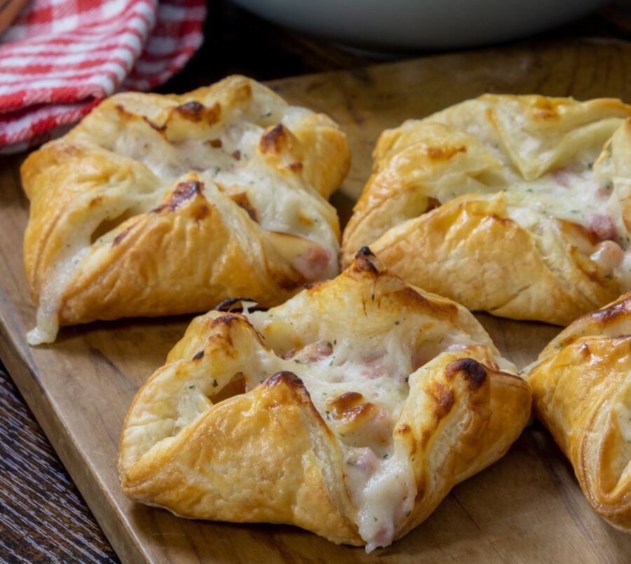 Feuilleté au jambon