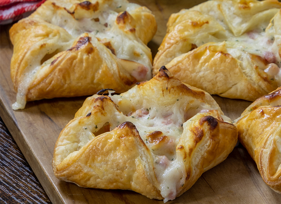 Feuilleté au jambon